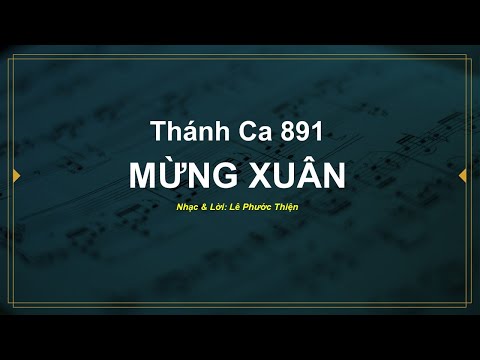 VOCAL - Mừng Xuân - Thánh Ca 891 - Karaoke Tin Lành
