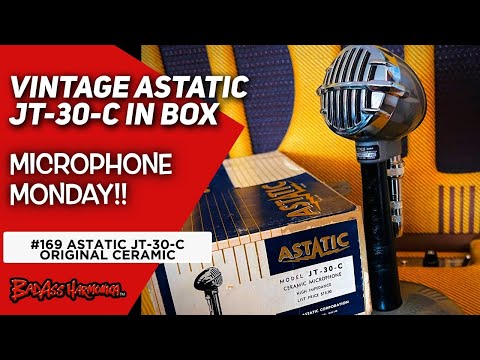 Best Blues Harmonica Microphones | Astatic Ceramic JT-30, Blues Jam Harp -  Microphone Monday 169