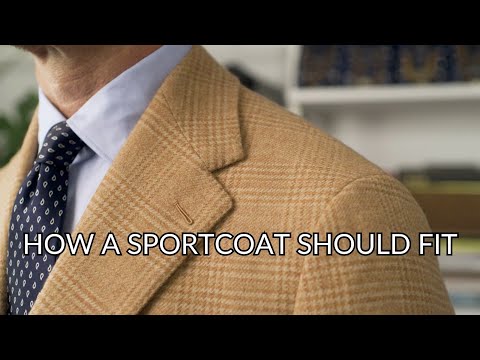 How a Sportcoat Should Fit