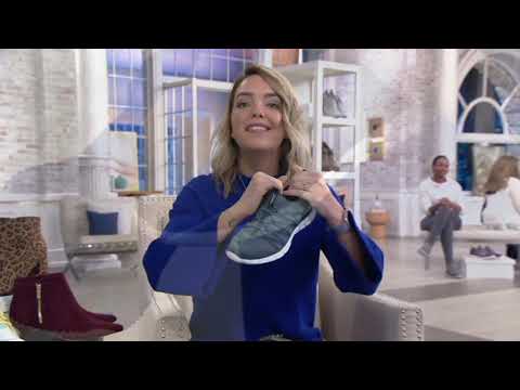 Skechers Stretch-Knit Bungee Slip-On Sneakers - Glider Tuneful on QVC