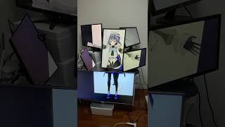 7画面Portalgraphの中でオーロ・クロニーさんにレゼダンスを踊ってもらいました！#shorts