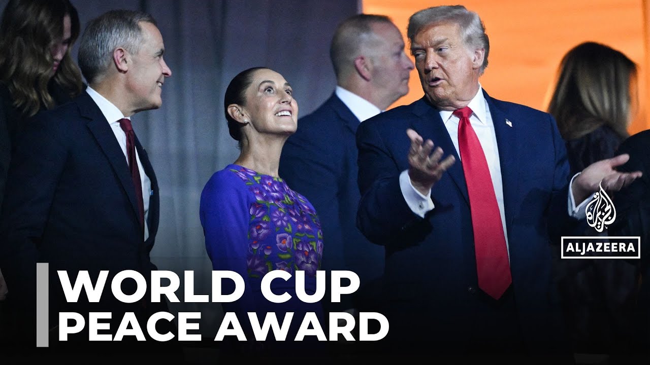 Fifa peace prize: US president Donald Trump receives inaugural award