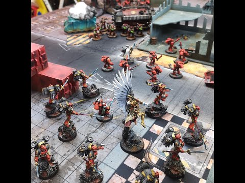 30K Horus Heresy battle report - Blood Angels vs Word Bearers