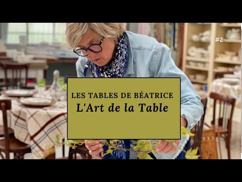 Les Tables de Béatrice à Mulhouse: art de la table recyclé