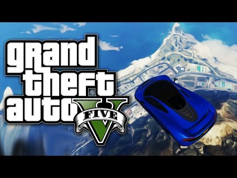 SKOK SA MOUNT CHILLIADA ! Grand Theft Auto V - Lude Trke w/CALE