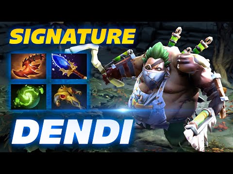 Dendi Pudge Signature Hero - Dota 2 Pro Gameplay [Watch & Learn]