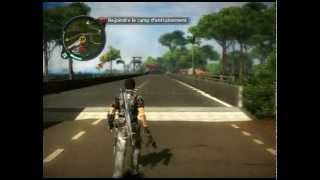 preview picture of video '[JUST CAUSE 2, PS3] - (BUG) Un pont... visible ? Invisible ?'