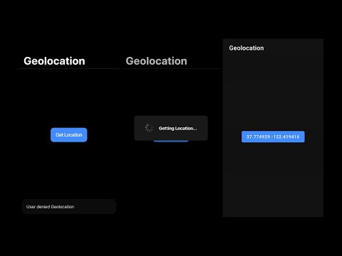 Ionic React - Geolocation
