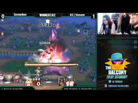 PM @ the Balcony 98 Winners R2 ft Snowden (Ness) VS R3 | Venom (C.Falcon)