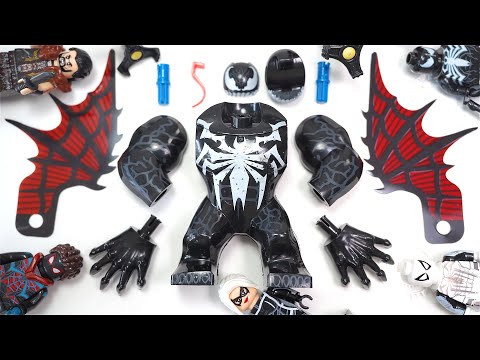 LEGO Marvel's Spider-Man 2 | Venom | Kraven | Spiderman Evolved Suit Unofficial Lego minifigures
