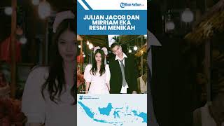 Penyanyi Julian Jacob dan Mirriam Eka Resmi Menikah di Gereja Katedral:Kami Memilih Jadi Teman Hidup