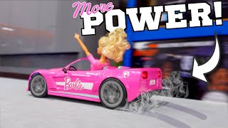 Overpowering A Barbie RC Car - Dad's Guide