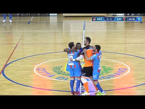 Real Arzignano-Meta Catania 2-3 | 23a giornata Serie A futsal 19/20