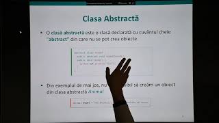 Curs Java Modulul 7 Clase Abstracte&amp;Interfete