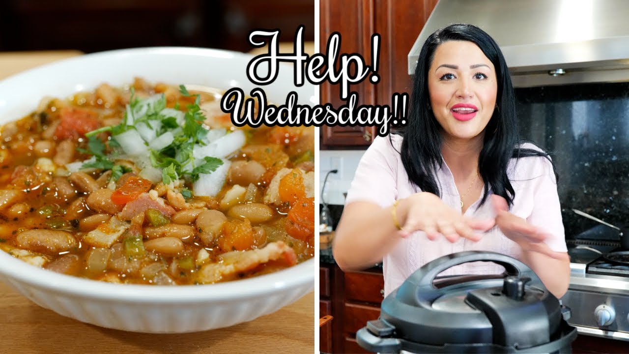 How to make The BEST Mexican Boracho Beans in an Instant Pot Recipe