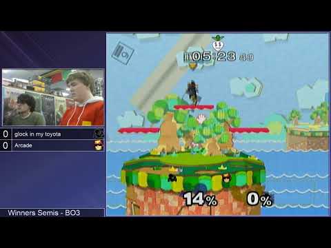 GSS 111 SSBM - glock in my toyota (Mr. Game & Watch) vs. Arcade (C. Falcon) - Melee WSF