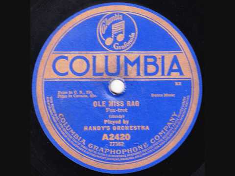 W. C. Handy's Orchestra - Ole Miss Rag - 1917