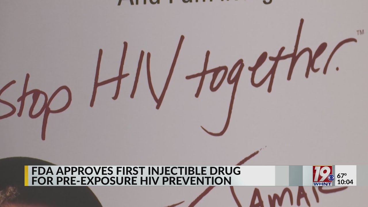 FDA Approves First Injectable Drug for Pre-Exposure HIV Prevention