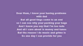 Chipmunk Lyrics (dear family)