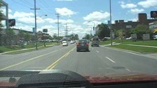 preview picture of video 'Sheppard Westbound Markham Rd to GO Crossing'