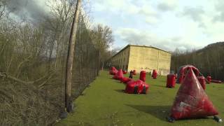 preview picture of video 'Paintball Obergebra 23.03.14'