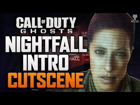 COD Ghosts Onslaught: Extinction 'NIGHTFALL' DLC Intro Cutscene !!!