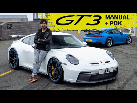 New Porsche 911 GT3 Manual + PDK - UK Cars First Drive!
