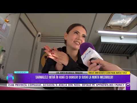 ARMIN NICOARĂ ȘI CLAUDIA PUICAN, NUNTA MILENIULUI!