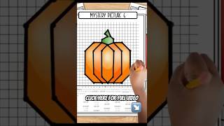 Mystery Pictures Fall Coordinate Plane #coordinate #coordinateplane #mysterypictures