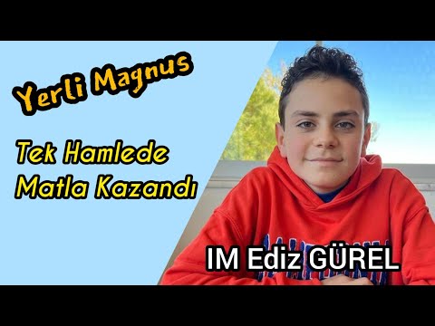 RAKİBİ TEK HAMLEDE MATI GÖRMEDİ !!! (10. Tur)