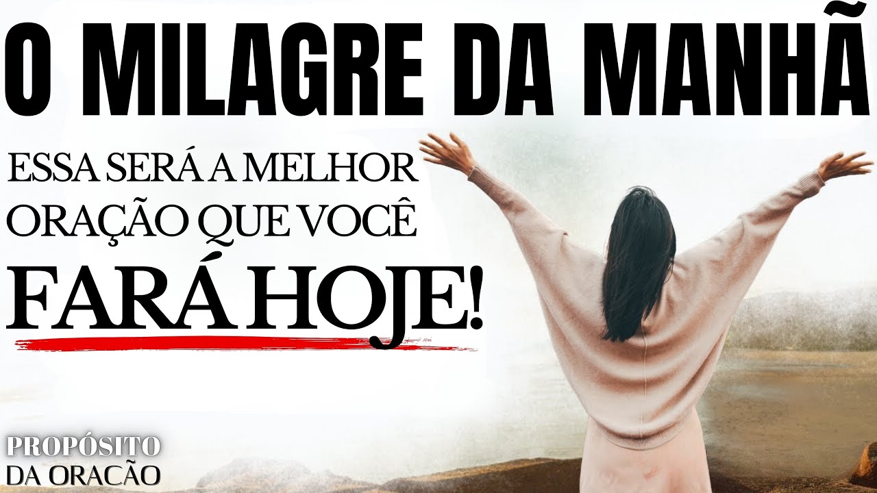 COMECE SUA MANHÃ ABENÇOANDO O SEU DIA E DEIXE O RESTO COM DEUS!