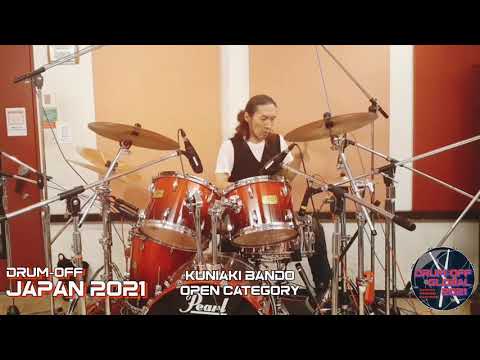 Drum-Off JAPAN 2021 - KUNIAKI BANDO - 41 - Open category