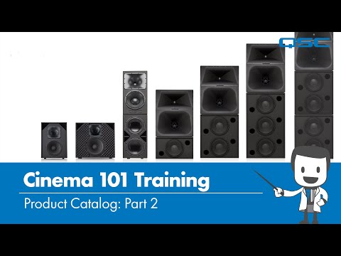 Cinema 101 Training: Product Catalog - Part 2