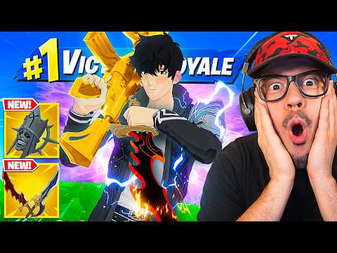 NEW UPDATE *SQUARE STORM* and SOLO LEVELING in Fortnite!