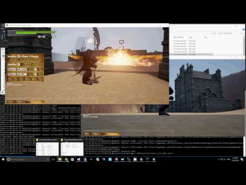 Open World Chat Server in UE4