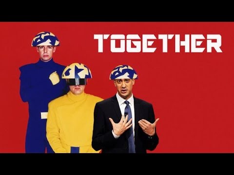 Ed Miliband uses the word "Together" quite a lot - Newsnight playout