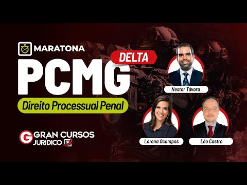 Concurso PCMG DELTA - Maratona de Direito Processual Penal