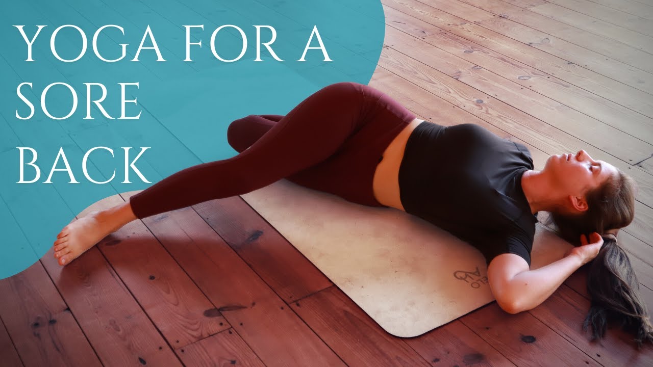 Yin Yoga for a Sore Back — Yin Yoga class, 39 minutes