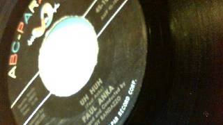 uh huh - paul anka - abc paramount 1962
