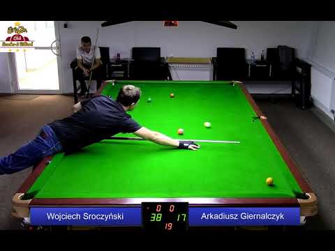 PÓŁFINAŁ BrizZon Snooker Open III 2019 - Wojciech Sroczyński vs Arkadiusz Giernalczyk