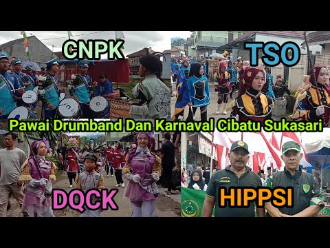 Pawai Drumband DQCK, TSO & CNPK di Cibatu Sukasari Acara Samenan