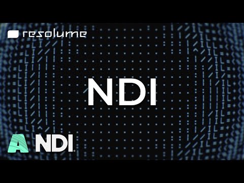 Resolume Arena Tutorial - NDI
