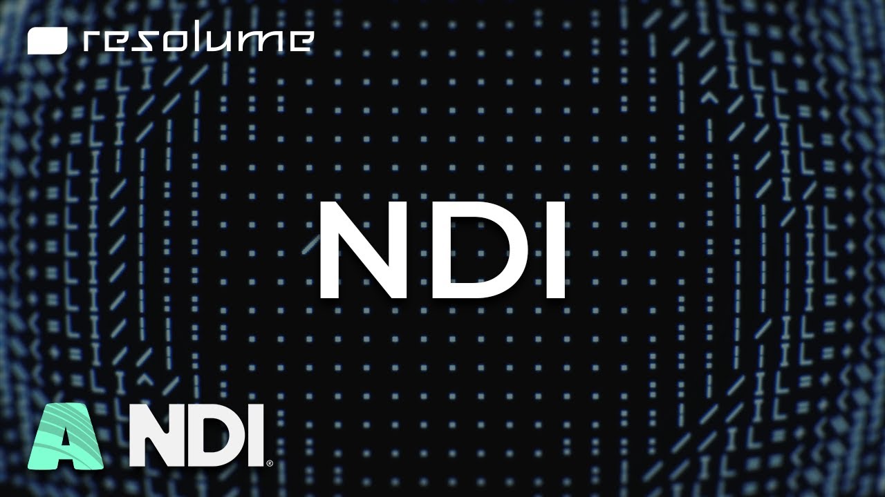 Resolume Arena Tutorial - NDI
