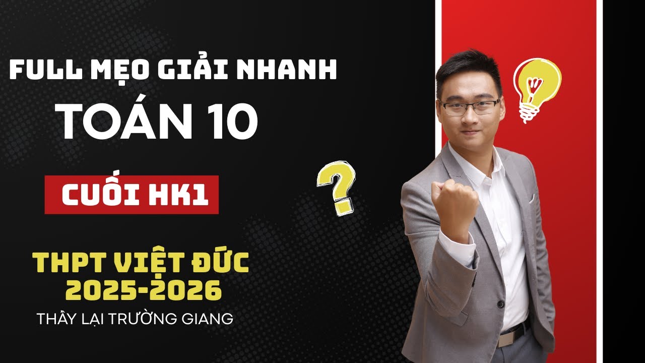 THPT VIỆT ĐỨUC 2025-2026