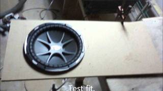 Sub box for 2 12s Kicker Cvx's