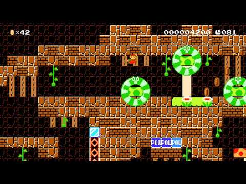Beautiful Jungle Blast! 100 secs by Avry 🍄 Super Mario Maker 2 #adm 😶 No Commentary