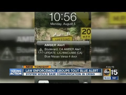 Valley law enforcement groups tout Blue Alert system