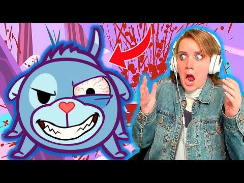 BAD DOG!!! I Happy Tree Friends - "Doggone It" "Concrete Solution" "Sea What I Found" (Reaction)