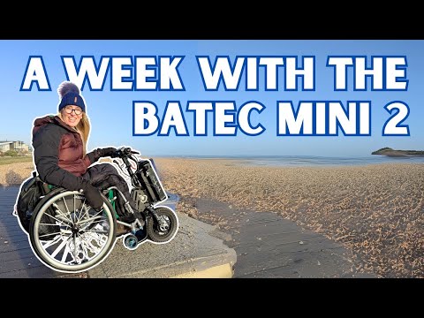 ♿️ MOBILITY AID REVIEW: I test drive the Batec mini 2 for a week in my life. Plus a special guest!