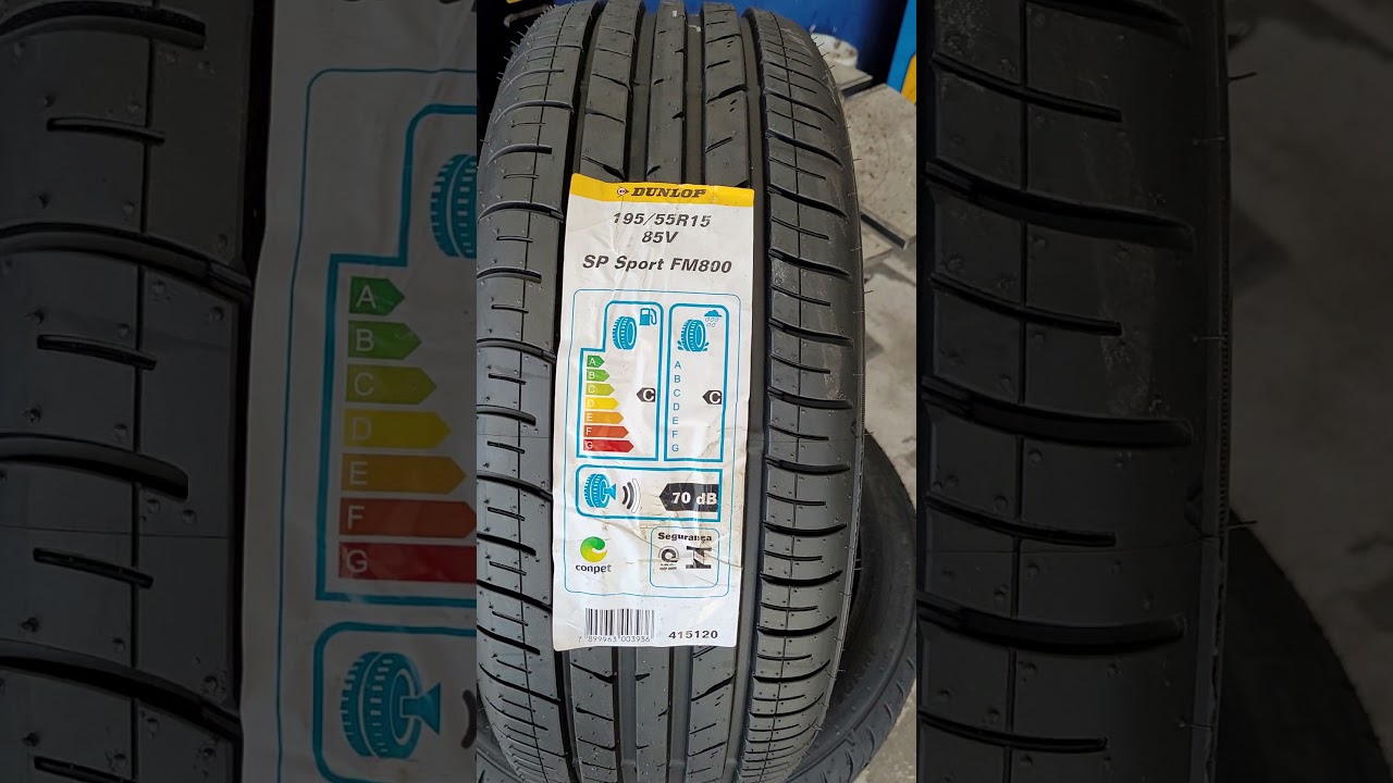 Pneu 195 55 R15 85v Spfm800 Dunlop